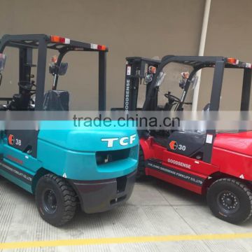 new china material handling equipment 3.8ton lpg forklifts prices