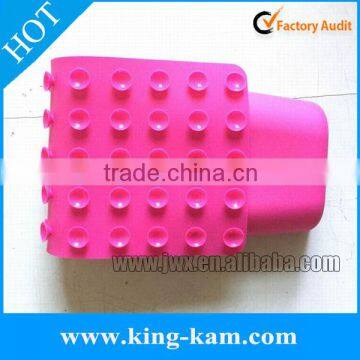 Heat-resistant Silicone Hot Iron Holster With Suction Cup , Silicone Hair Dryer Holder Hot Iron Holder Quality Choice photo-4