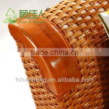 Fashionable Leisure Cane Sofa Sets photo-3