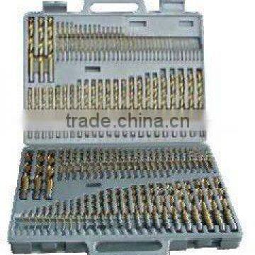 INCH SIZE 115PC HSS DRILL TIN-COATED