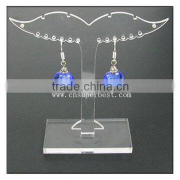 earring display made by acrylic material