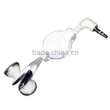 WF-EA662 2016 New Style Convenient Retractable Earphone with Custom Logo