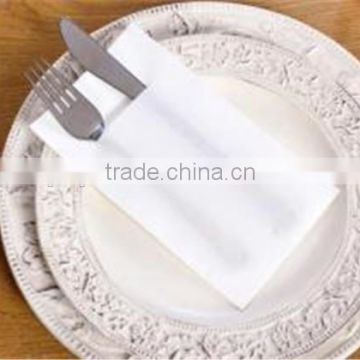 Biodegradable disposable Cutlery Napkin/Prefold airlaid napkin Paper Pocket