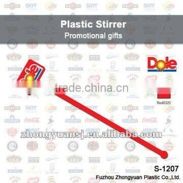 DOLE Gift Promotion Stirrer/plastic Drink Bar Stirrer