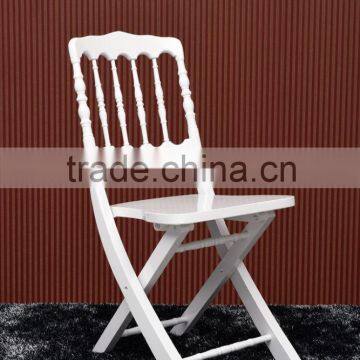 Vintage Restaurant Wood Folding Chair