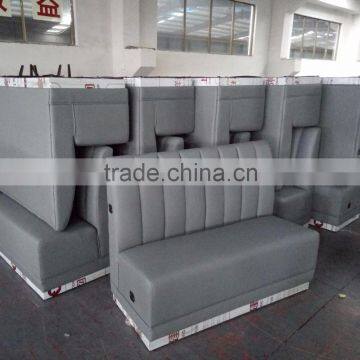 Eatery High Quality Hot Sale Booth Seat Sofa Cheap Leather Seating Booths