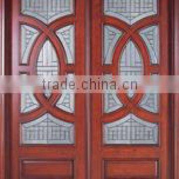 Villa solid wood entry door