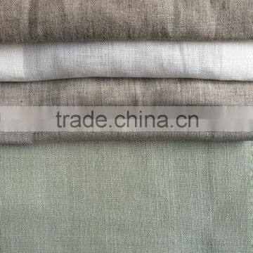 100%nature linen fabric for modern style home upholstery 180gsm