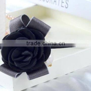 lateste handmade flower beaded hair braided hairbands headbands for sale