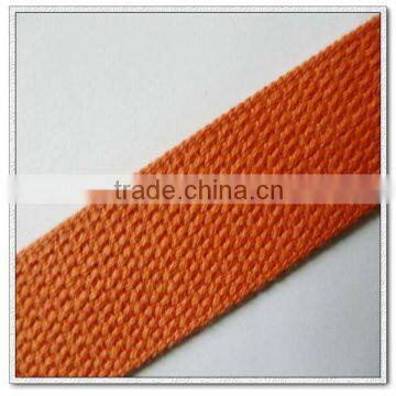 1.25 inch woven cotton webbing strap for bags