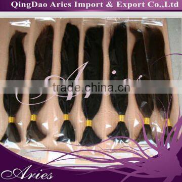 20'' Silky Straight Remy Human Hair Braiding Bulk Extensions