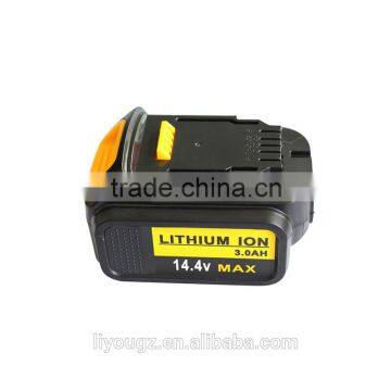 Lithium 14.4V 3.0AH Replacement Power Tool battery for Dewalt DCB140