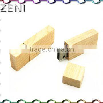Quality-Assured Sell Well engraving logo wood usb flash drive