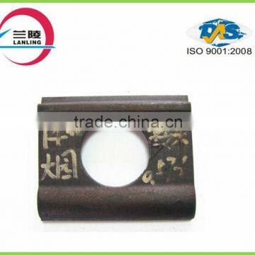 14#reinforced insulation big hole joint bar gauge plate