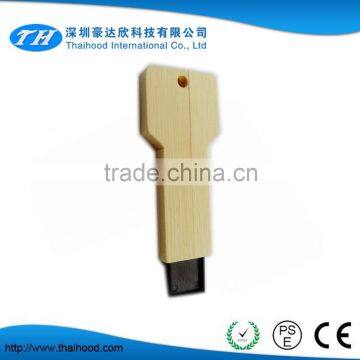 Keychain Wooden Usb Flash Drive, USB Flash Drive Key, Key Pendriver photo-5