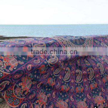 Cotton Hippie Roundie Beach Throw Mandala Boho Hippie Yoga Mat Indian Mandala Tapestry