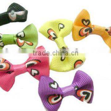 wholesale fashion peach hearts design cheap bow ties HD-07