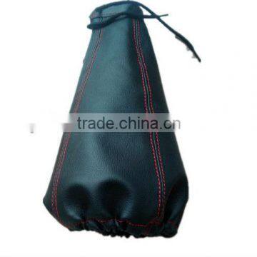 custom auto real leather shift knobs gear gaiter