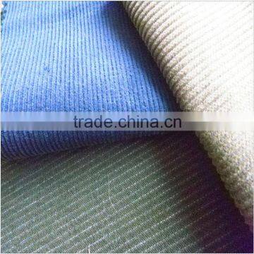 high quality 14 wale dyed elastic corduroy fabric for suspenders