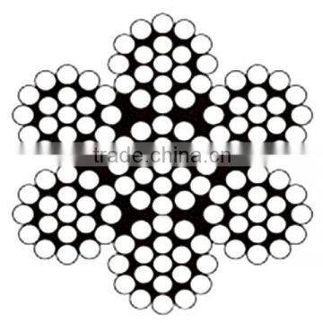 Manufacture 7x19 galvanized steel wire rope