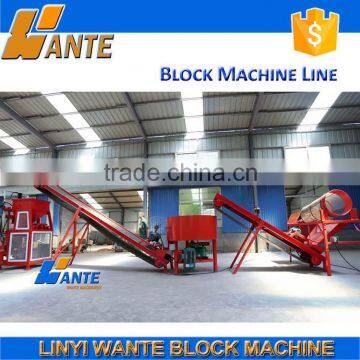 WT1-10 brick making machine hydraulic pusher,auto clay brick machine