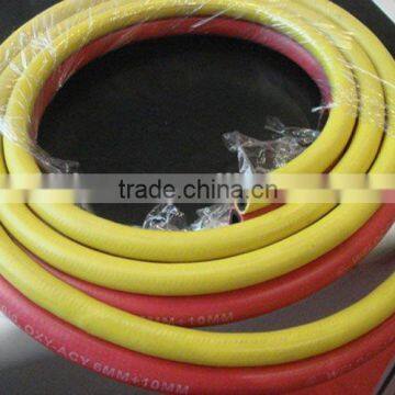 Rubber Oxygen Hose/Acetylene hose/twin welding hose reel