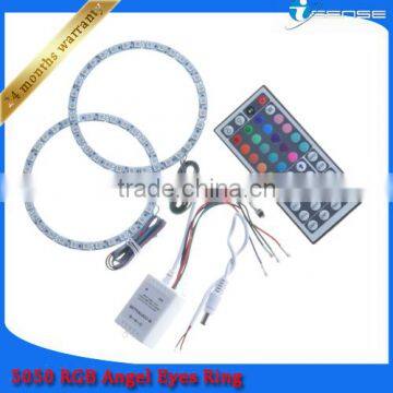 Red 2x 100mm 5050smd Solar Angel Eyes Halo Ring Light