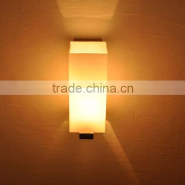 hotel wall light glass wall light wood base wall light