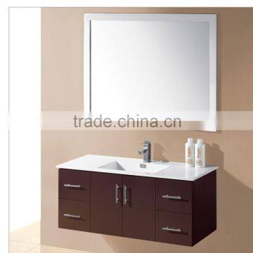 E1 Particleboard / Plywood / MDF contemporary bathroom wall furniture