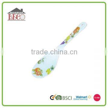 Wholesale health custom printing melamine salad spoon