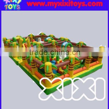 Giant jungle inflatable playground,kids inflatable jungle fun city