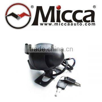 Bullet style car alarm siren with backup battery, horn, speaker,car siren