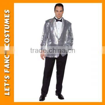 Mens Shiny disco suit costume for party PGMC0997