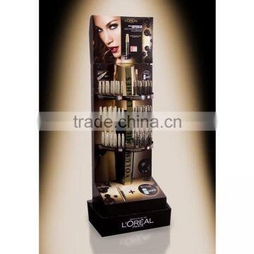 Cosmetic eyeshadow display,mac cosmetic display,cosmetic display showcase