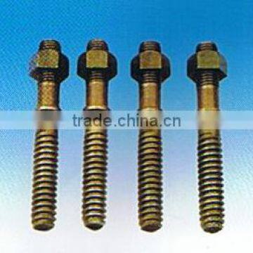 China screw spikes/rail dog spikes for rail fastening system