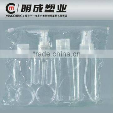 (travel sets) 50ml and 80ml plastic bottles