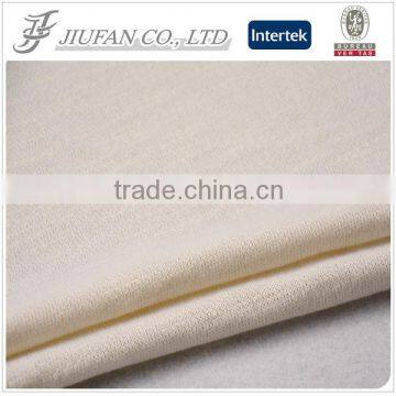 Jiufan textile 50% cotton knitted fabric price knitted vest fabric