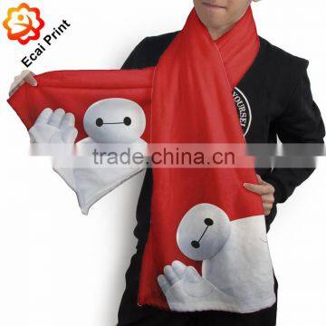 Colourful Hot Sale Printed Custom Made Winter Scarf photo-3