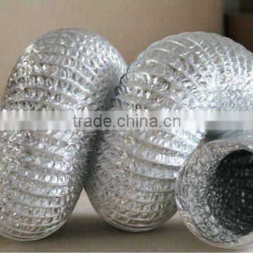 8 inch Aluminum Foil Flexible Air Duct Hose Manufacturer for HVAC