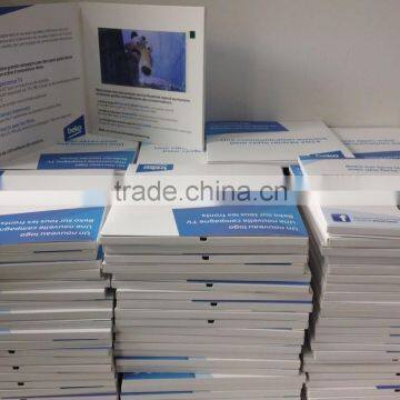 7" Digital Cards, Video Cards, Video in Print, Video Message Cards