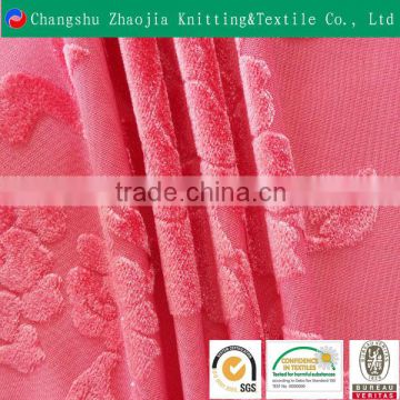 Hot sale polyester jacquard luxurious fabric100% polyester embossed upholstery fabric/China home textiles velvet fabric