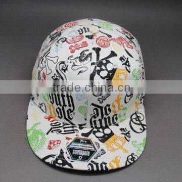 CUSTOM COLORFUL PRINTING BLANK LOGO SNAPBACK CAP