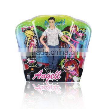 2015 New Intelligent Hot Sale Fashion Doll Girls Toys Educational Toy Bike Doll photo-2