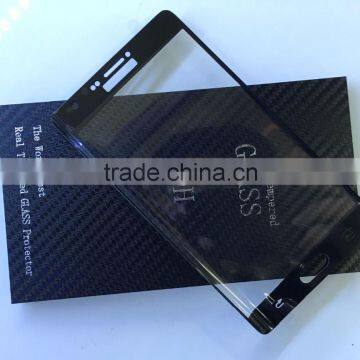 Wholesale Cheap 9H Armored Toughened Membrane 3D Curved Full Cover Tempered Glass Screen Protector for Samsung Galaxy Note Edge photo-5