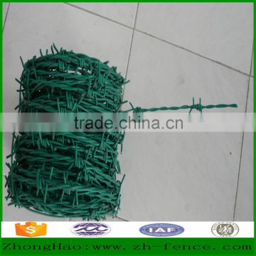 Hot sale galvanized or PVC coated Barbed Wire Fencing farmland protection fence