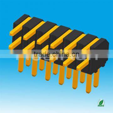 2.0mm Dual Row Right Angle Type Pin Header Connector photo-5