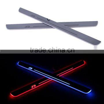 2 Pcs/Set Car LED Flash Door Sills Moving Scuff Plate Light Panel Front Door For VW Volkswagen Scirocco R 2009-2015                        
                                                Quality Choice