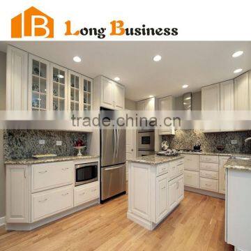 LB-HS1051 white kitchen Cabinet design