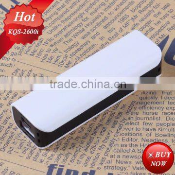 rechargeable usb power bank 2600mah