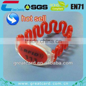 Plastic i-code 2 wristband with printing